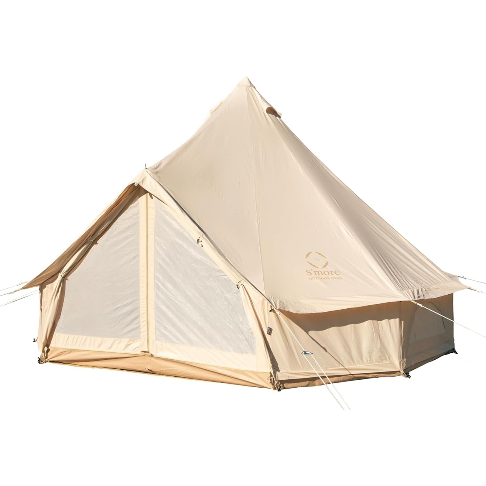 Smore Bello300 4 Season Glamping Tent Windproof Camping Tent Hot Tent with Stove Jack Ideal for Family Glamping Hiking