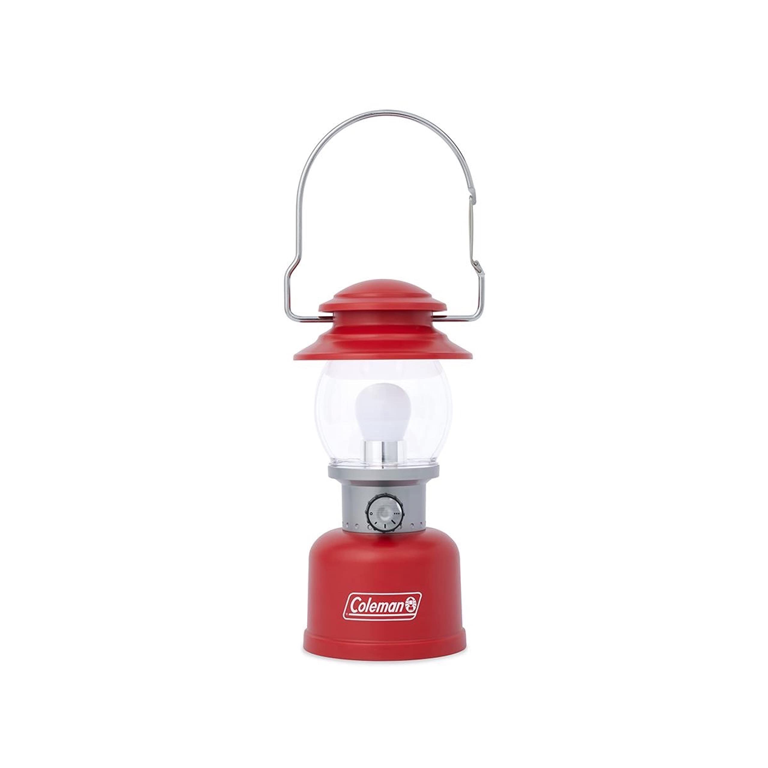 Coleman Classic LED Lantern 300L/500L Handheld Lantern with Hanging Handle Durable & Water-Resistant Lantern with Long Runtime for Camping Emergencies & at-Home Usage
