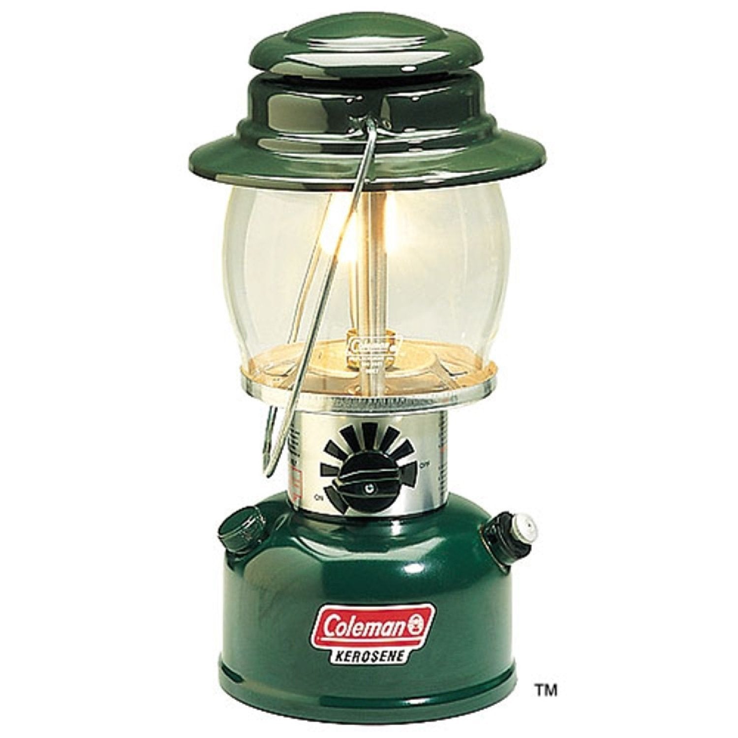 Coleman 700 Lumens Kerosene Lantern with Adjustable Brightness & Carry Handle Great for Camping Hunting Emergencies Power Outages & More Cost-Efficient Fueled Lantern