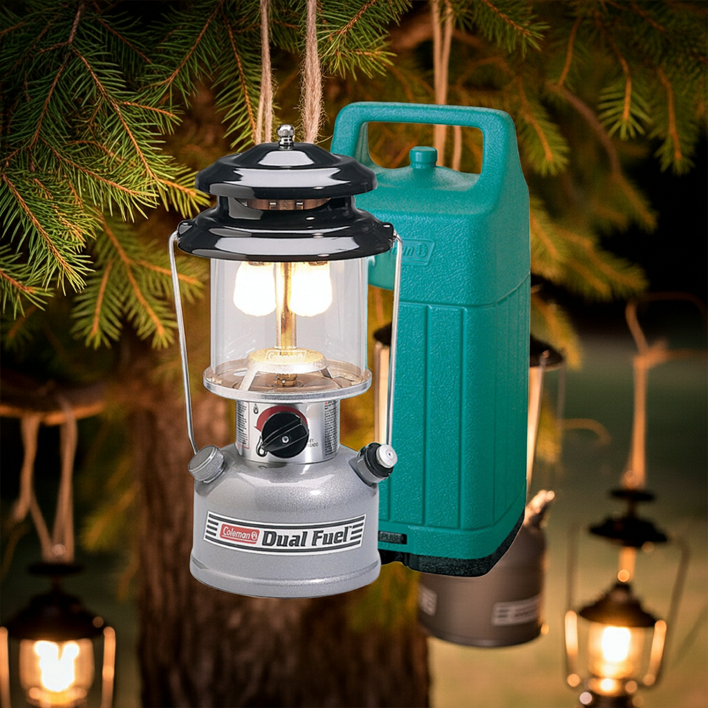 Coleman Premium Dual Fuel Lantern with Carry Case - The Ideal Portable Lantern for Outdoor Adventure